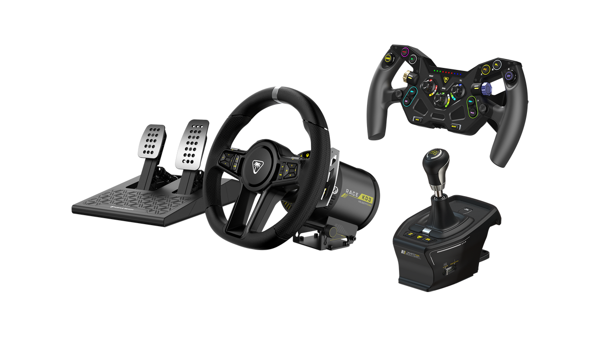 VelocityOne Race KD3 Racing Wheel & Pedals + VelocityOne F-RX Formula Wheel + VelocityOne Multi-Shift Bundle
