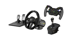 VelocityOne Race KD3 Racing Wheel & Pedals + VelocityOne F-RX Formula Wheel + VelocityOne Multi-Shift Bundle